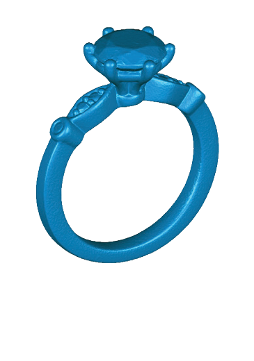 3D scan of engagement ring