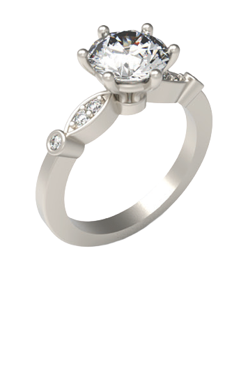 CAD band designed from 3D scan