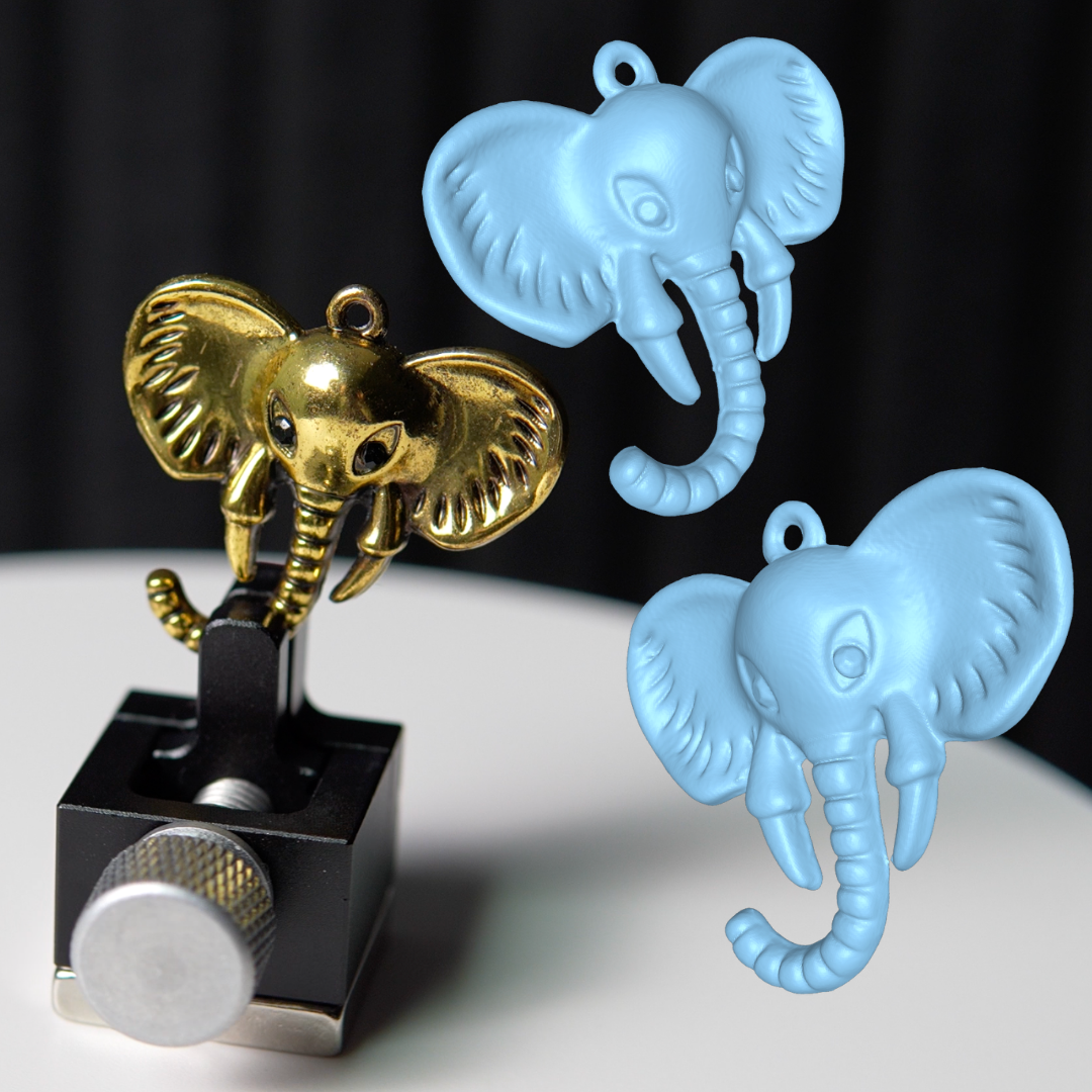 Existing jewelry piece reverse engineered into CAD with eLUXE3D