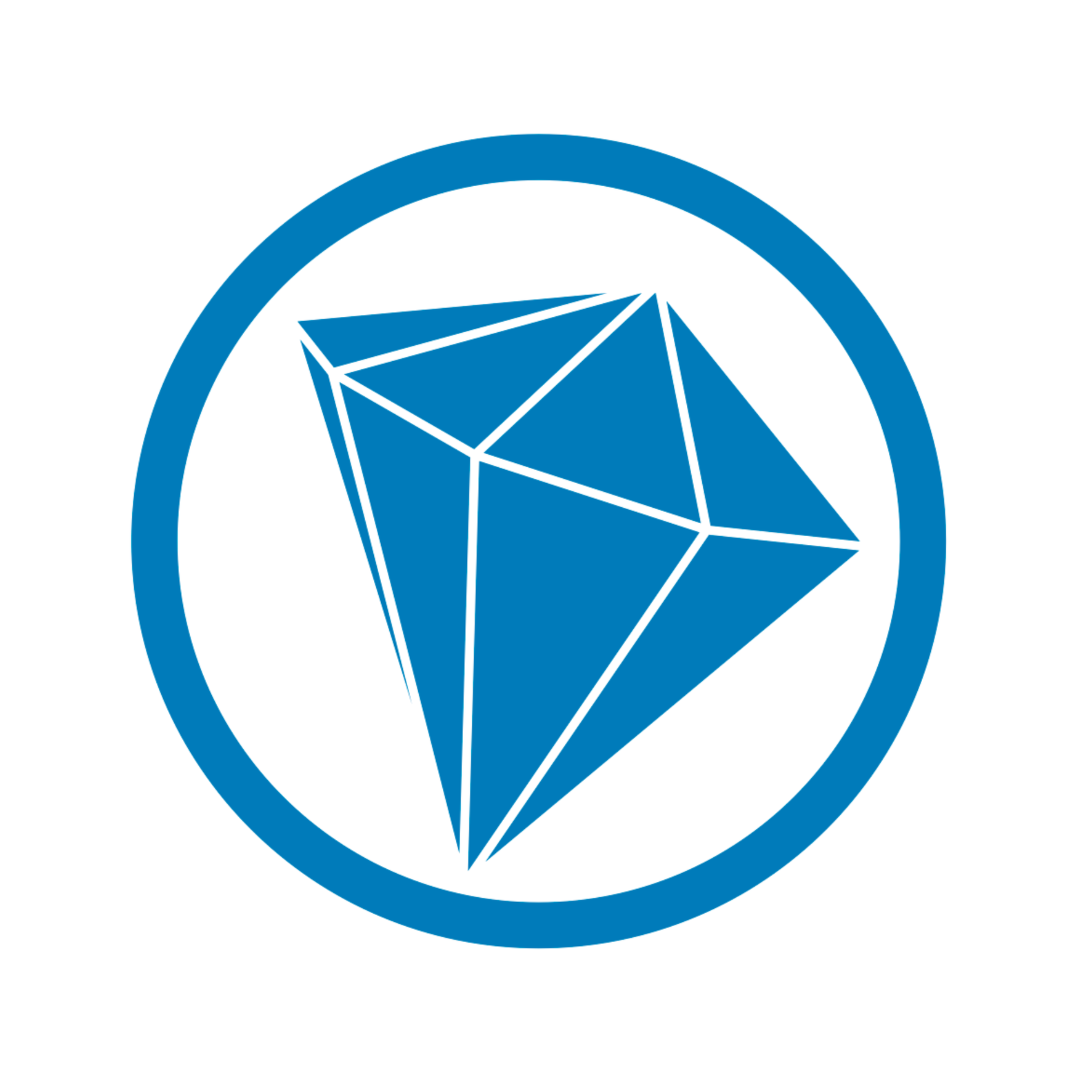 Irregular gemstones being scanned