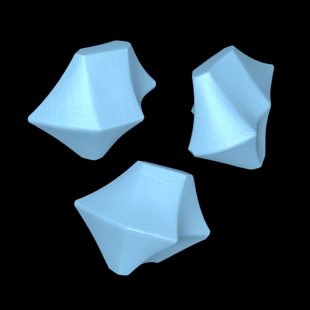 CAD-ready geometry created from an irregular gemstone scan