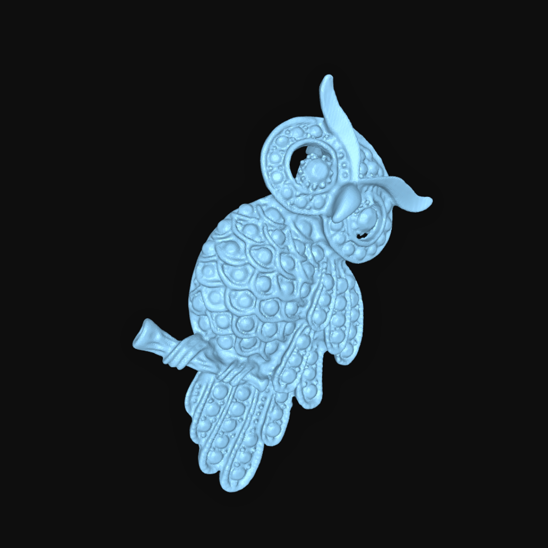 CAD or digital twin view of heirloom jewelry