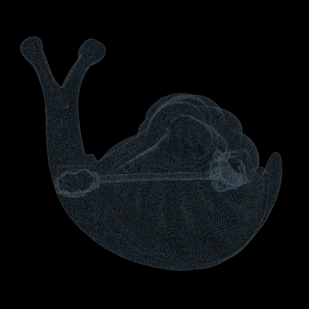 High-resolution scan shown on screen