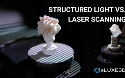 Structured Light vs. Laser 3D Scanning for Jewelry